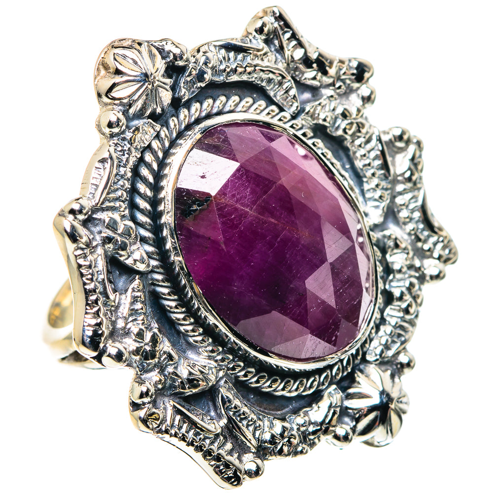 Ruby Rings handcrafted by Ana Silver Co - RING87402