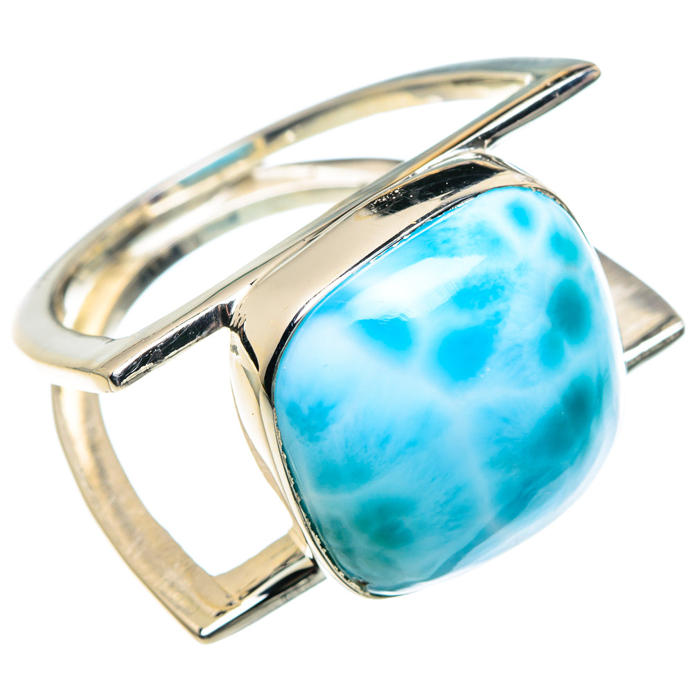 Larimar Rings handcrafted by Ana Silver Co - RING87414