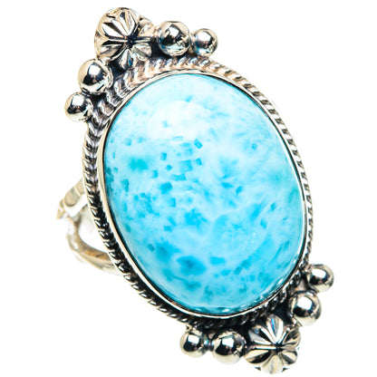 Larimar Rings handcrafted by Ana Silver Co - RING87417