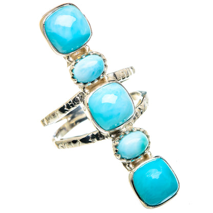 Larimar Rings handcrafted by Ana Silver Co - RING87427