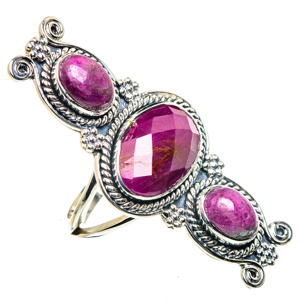 Ruby Rings handcrafted by Ana Silver Co - RING87470