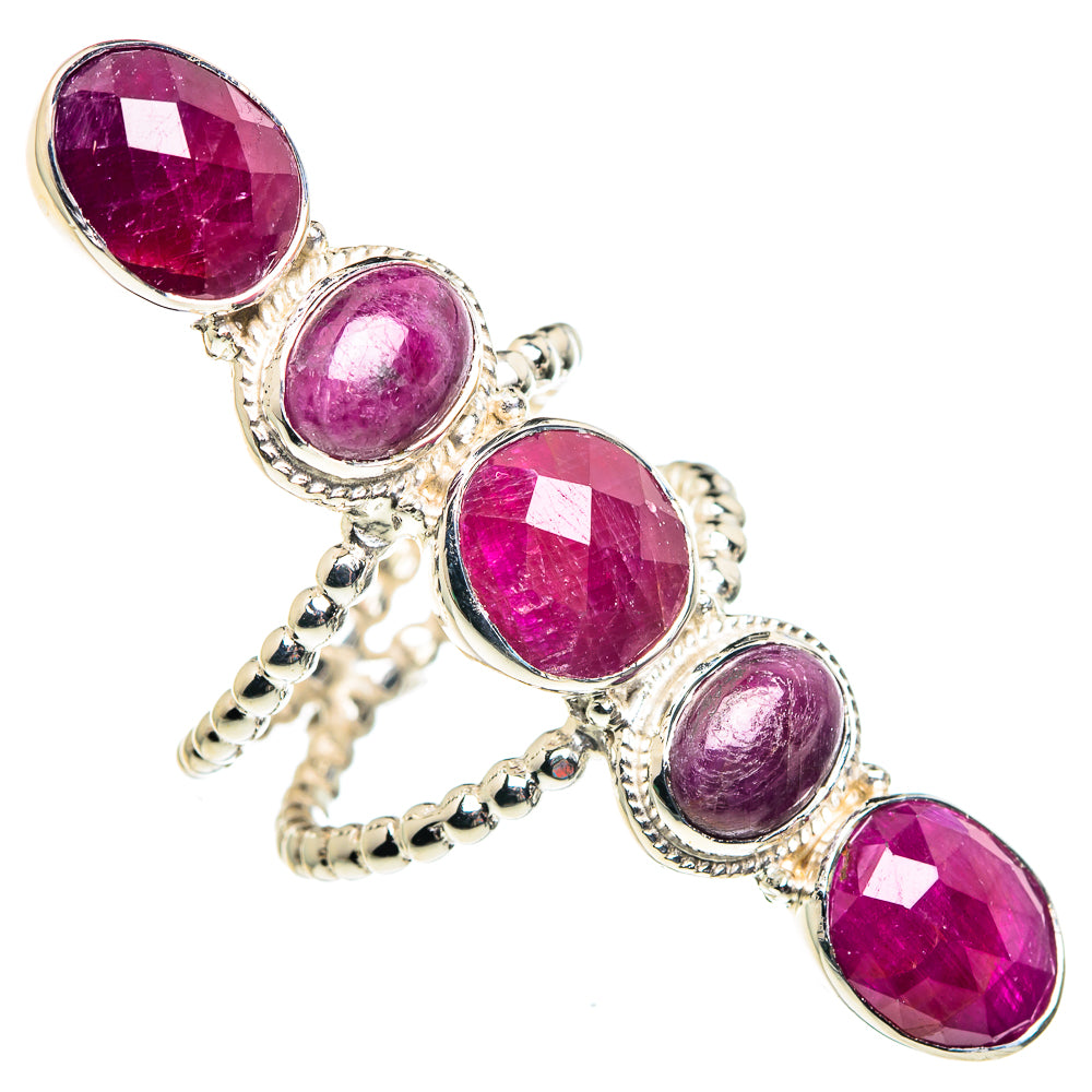 Ruby Rings handcrafted by Ana Silver Co - RING87490