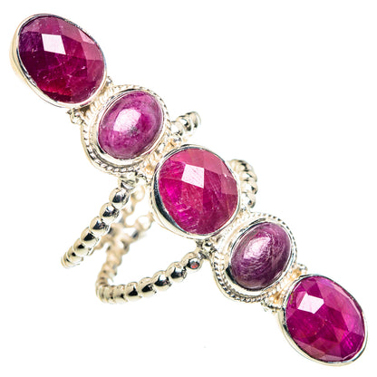 Ruby Rings handcrafted by Ana Silver Co - RING87490
