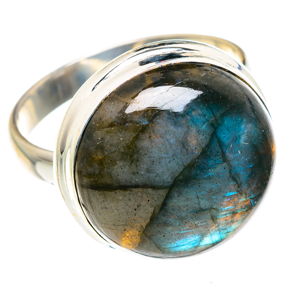 Labradorite Rings handcrafted by Ana Silver Co - RING87528