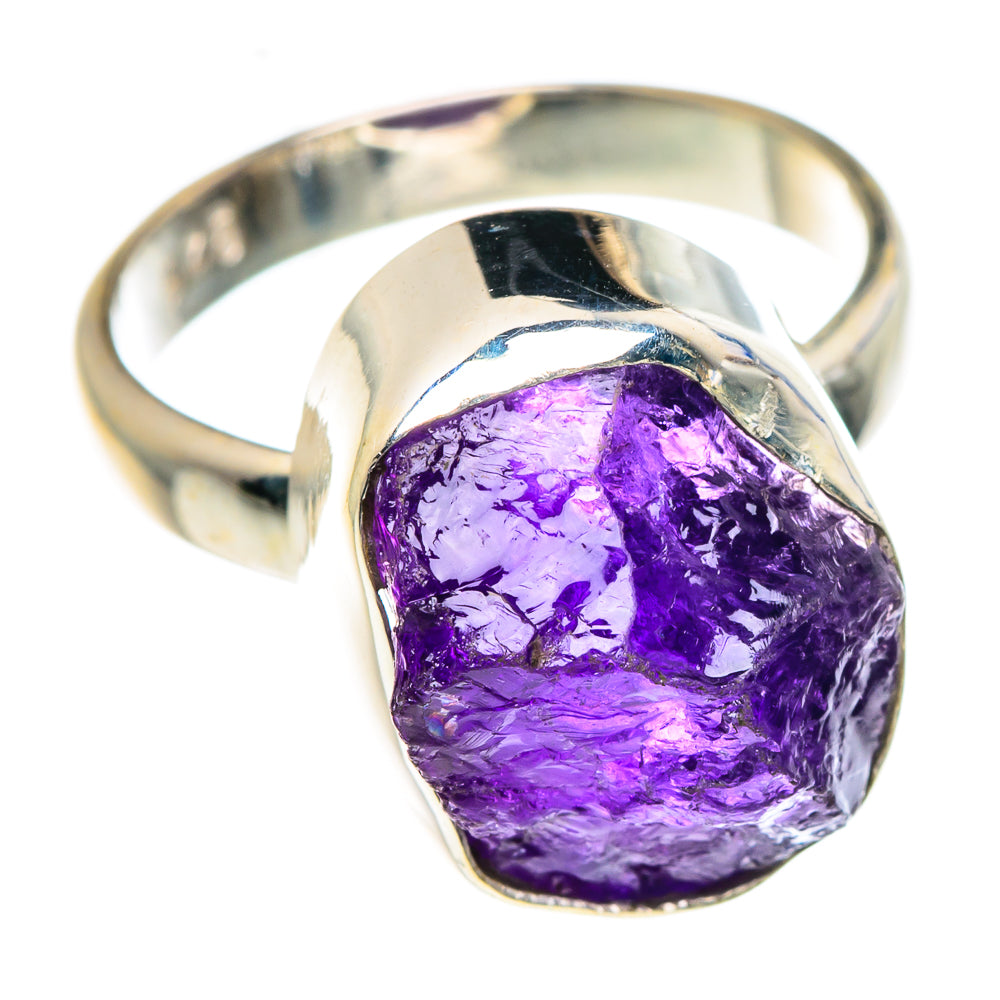 Amethyst Rings handcrafted by Ana Silver Co - RING87537 - Photo 2