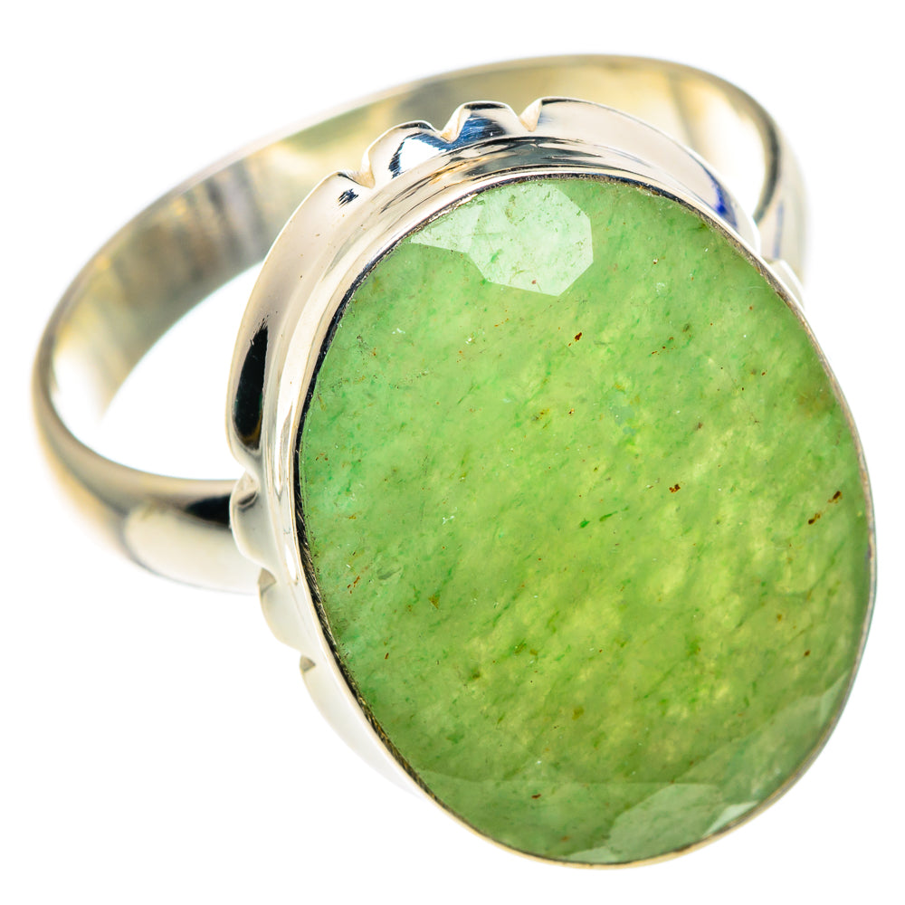 Prehnite Rings handcrafted by Ana Silver Co - RING87550
