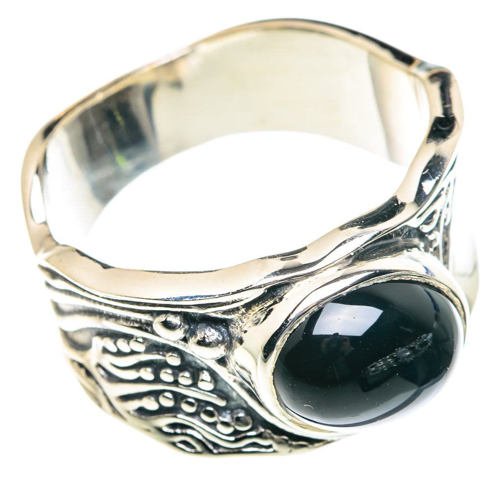 Black Onyx Rings handcrafted by Ana Silver Co - RING87556