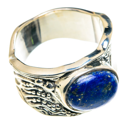 Lapis Lazuli Rings handcrafted by Ana Silver Co - RING87564