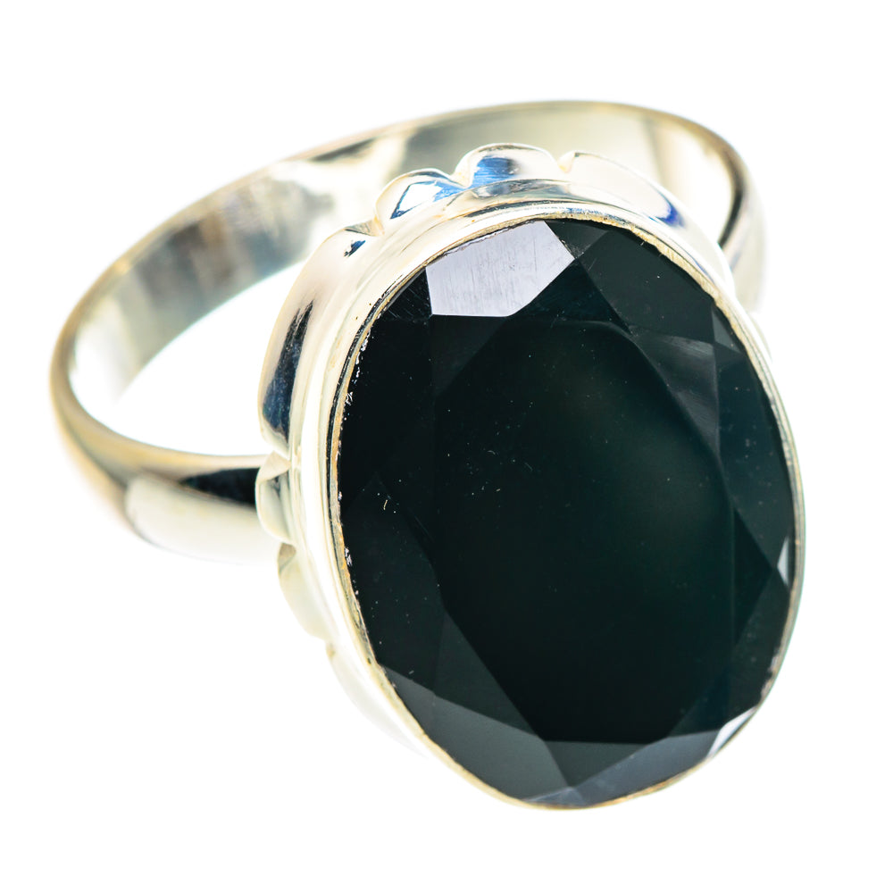 Black Onyx Rings handcrafted by Ana Silver Co - RING87582