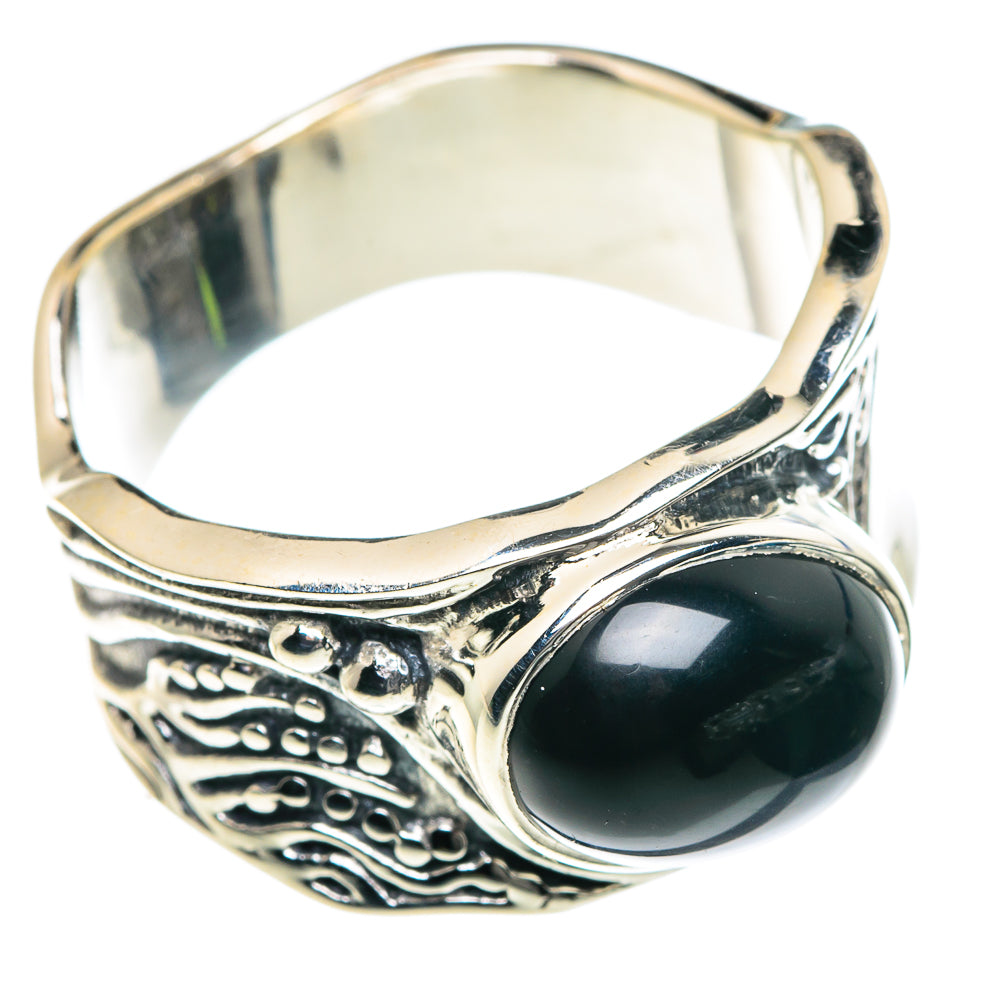 Black Onyx Rings handcrafted by Ana Silver Co - RING87583