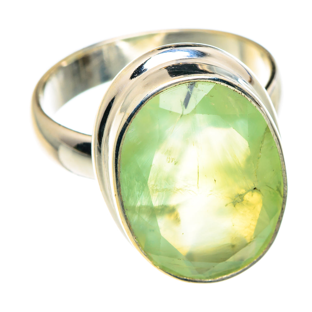 Prehnite Rings handcrafted by Ana Silver Co - RING87598