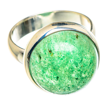 Green Aventurine Rings handcrafted by Ana Silver Co - RING87599