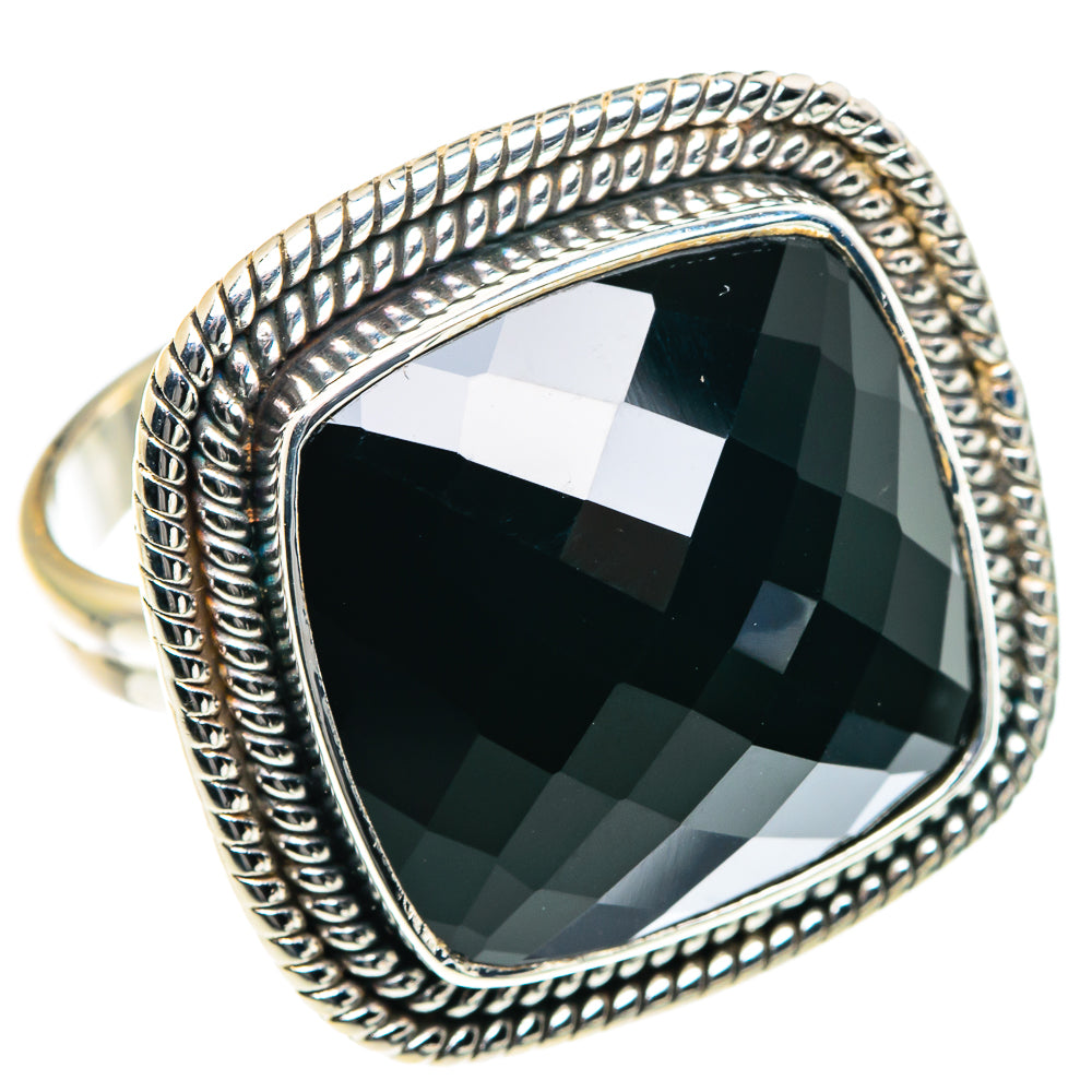 Black Onyx Rings handcrafted by Ana Silver Co - RING87604