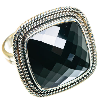 Black Onyx Rings handcrafted by Ana Silver Co - RING87604