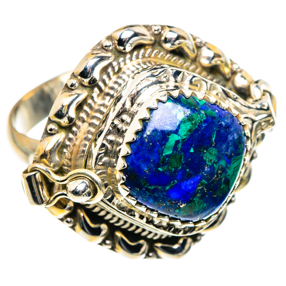 Azurite Rings handcrafted by Ana Silver Co - RING87611
