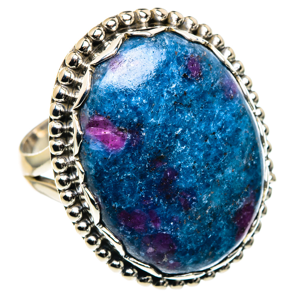 Ruby Fuchsite Rings handcrafted by Ana Silver Co - RING87616
