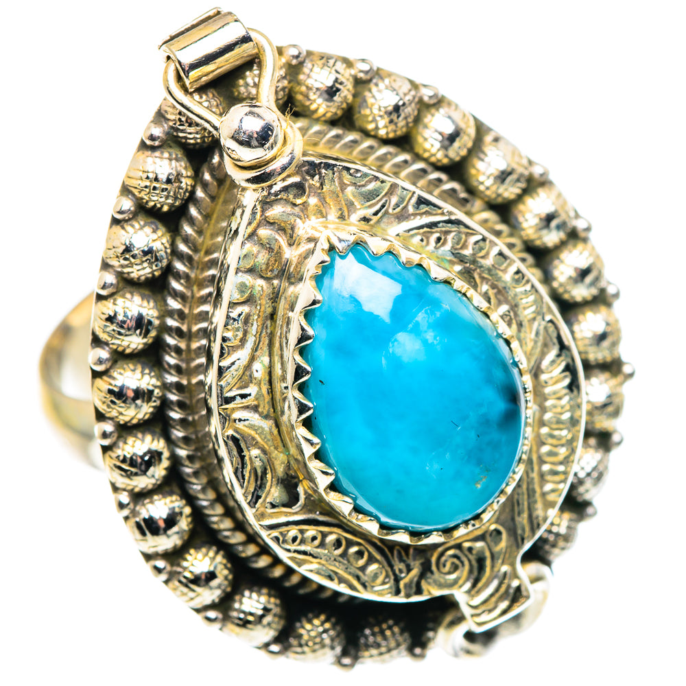 Larimar Rings handcrafted by Ana Silver Co - RING87618