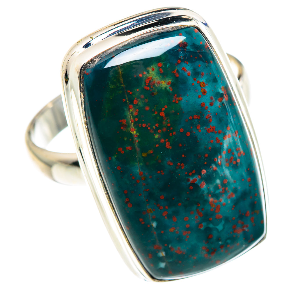 Bloodstone Rings handcrafted by Ana Silver Co - RING87622