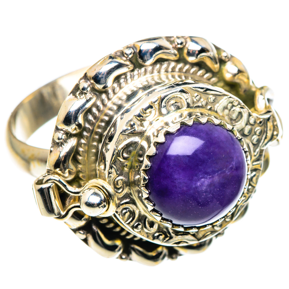Charoite Rings handcrafted by Ana Silver Co - RING87638