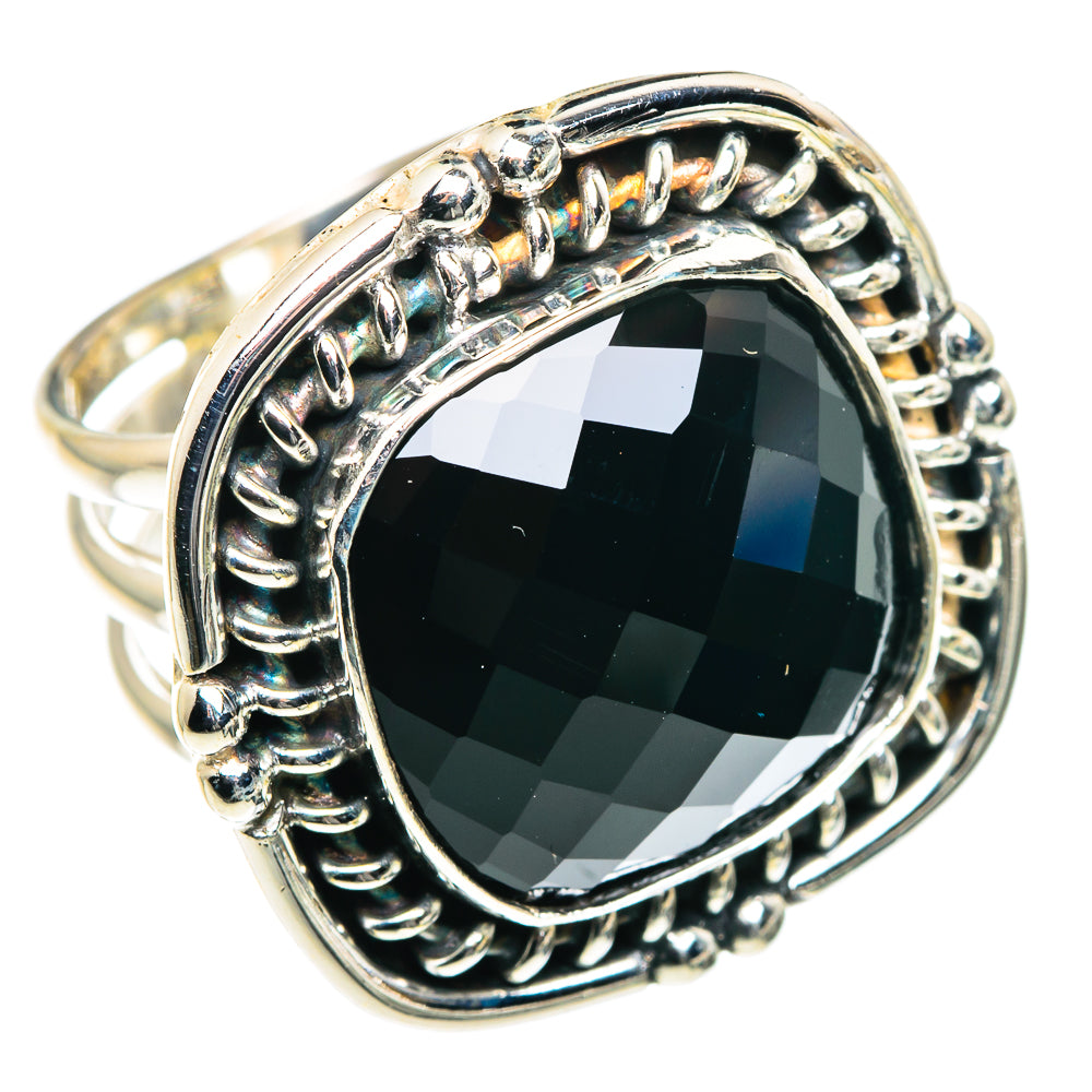 Black Onyx Rings handcrafted by Ana Silver Co - RING87640