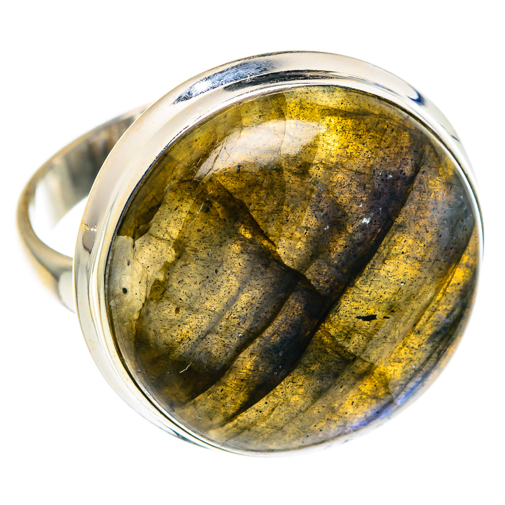 Labradorite Rings handcrafted by Ana Silver Co - RING87646