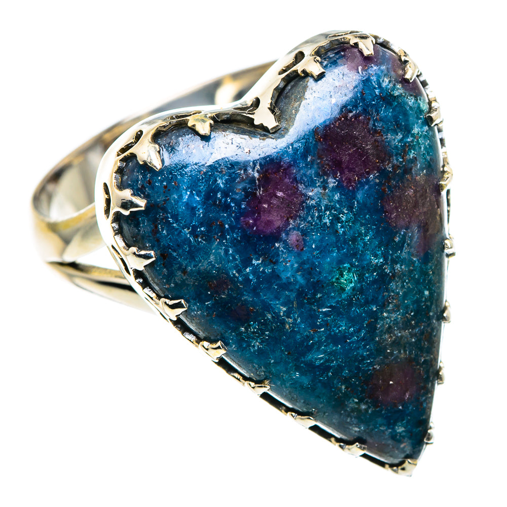 Ruby Fuchsite Rings handcrafted by Ana Silver Co - RING87647