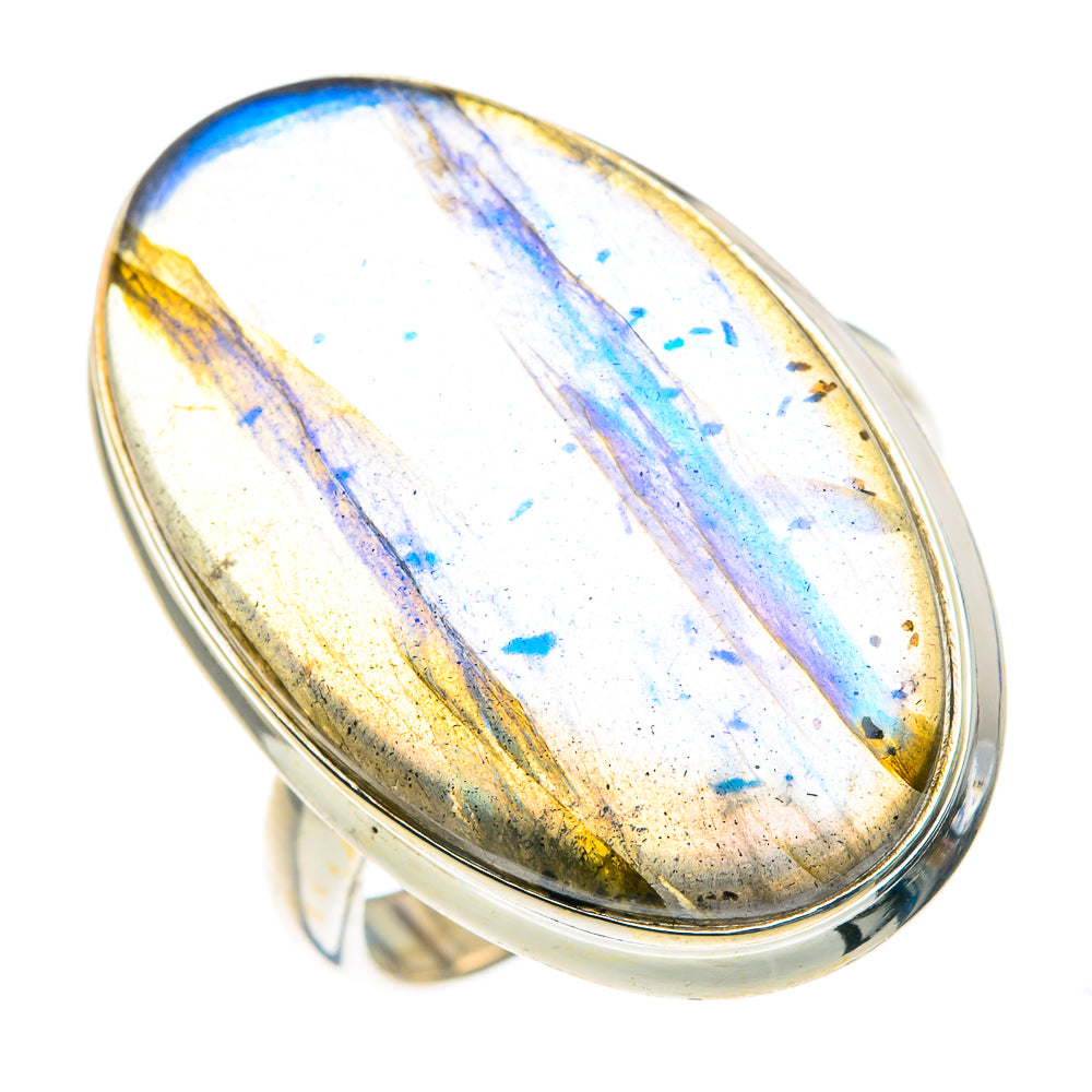 Labradorite Rings handcrafted by Ana Silver Co - RING87648