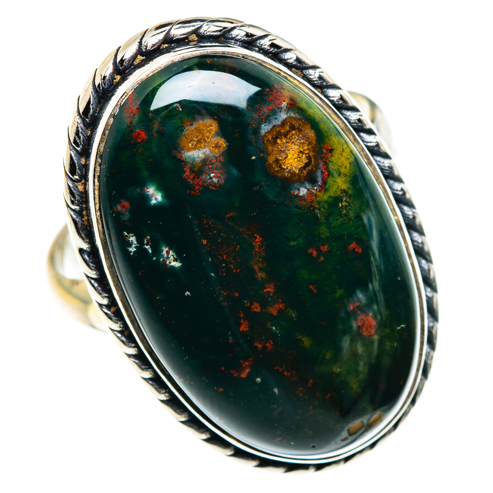 Bloodstone Rings handcrafted by Ana Silver Co - RING87655