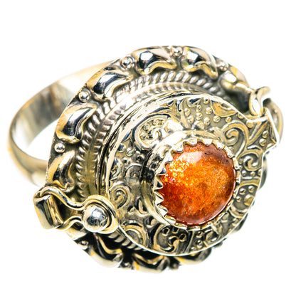 Sunstone Rings handcrafted by Ana Silver Co - RING87664