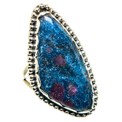 Ruby Fuchsite Rings handcrafted by Ana Silver Co - RING87720