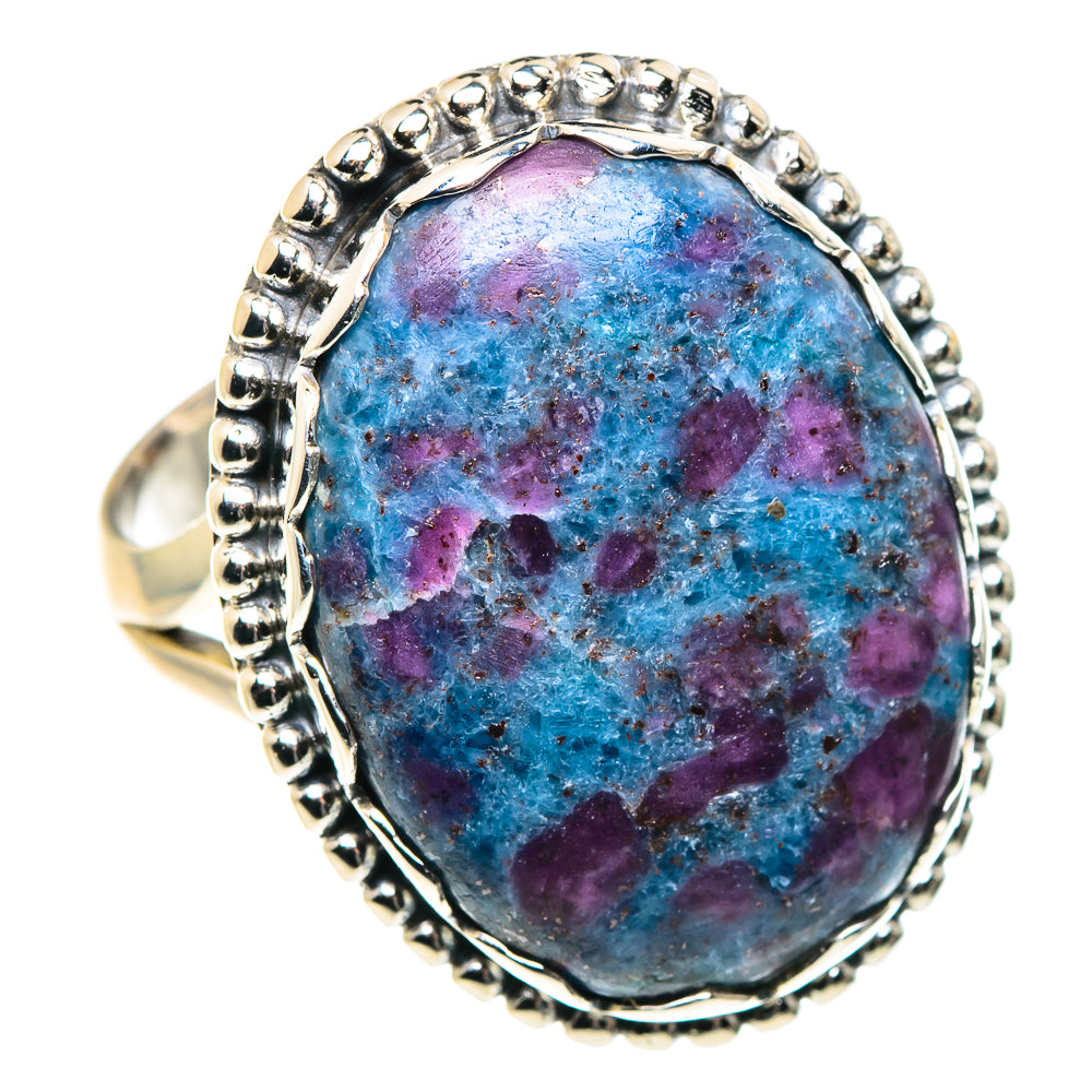 Ruby Fuchsite Rings handcrafted by Ana Silver Co - RING87721