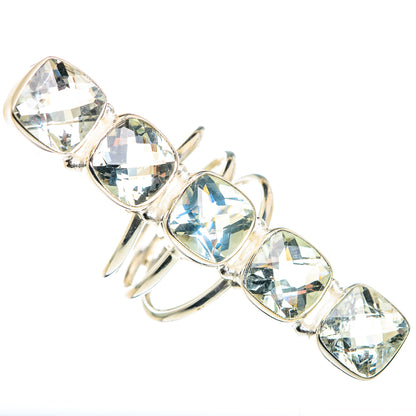 White Quartz Rings handcrafted by Ana Silver Co - RING87723