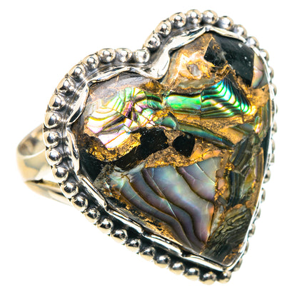 Black Copper Onyx Rings handcrafted by Ana Silver Co - RING87729