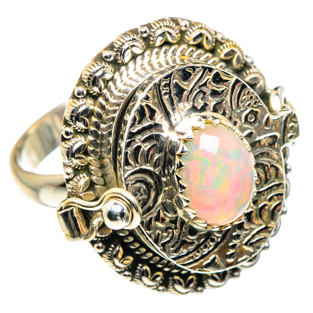 Ethiopian Opal Rings handcrafted by Ana Silver Co - RING87748