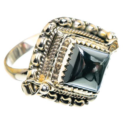 Hematite Rings handcrafted by Ana Silver Co - RING87750