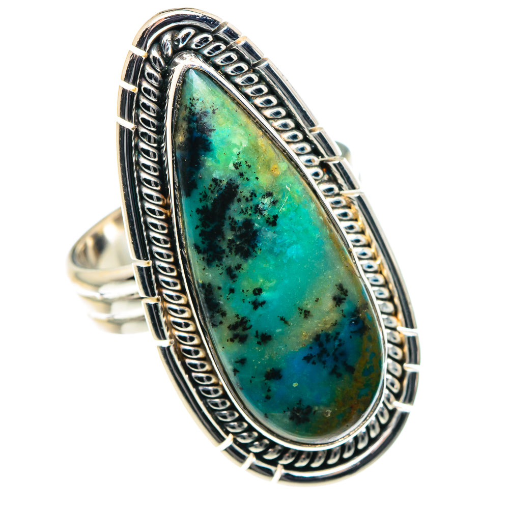 Peruvian Opal Rings handcrafted by Ana Silver Co - RING87751