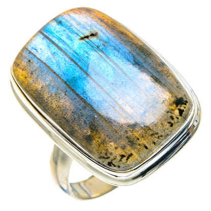 Labradorite Rings handcrafted by Ana Silver Co - RING87752