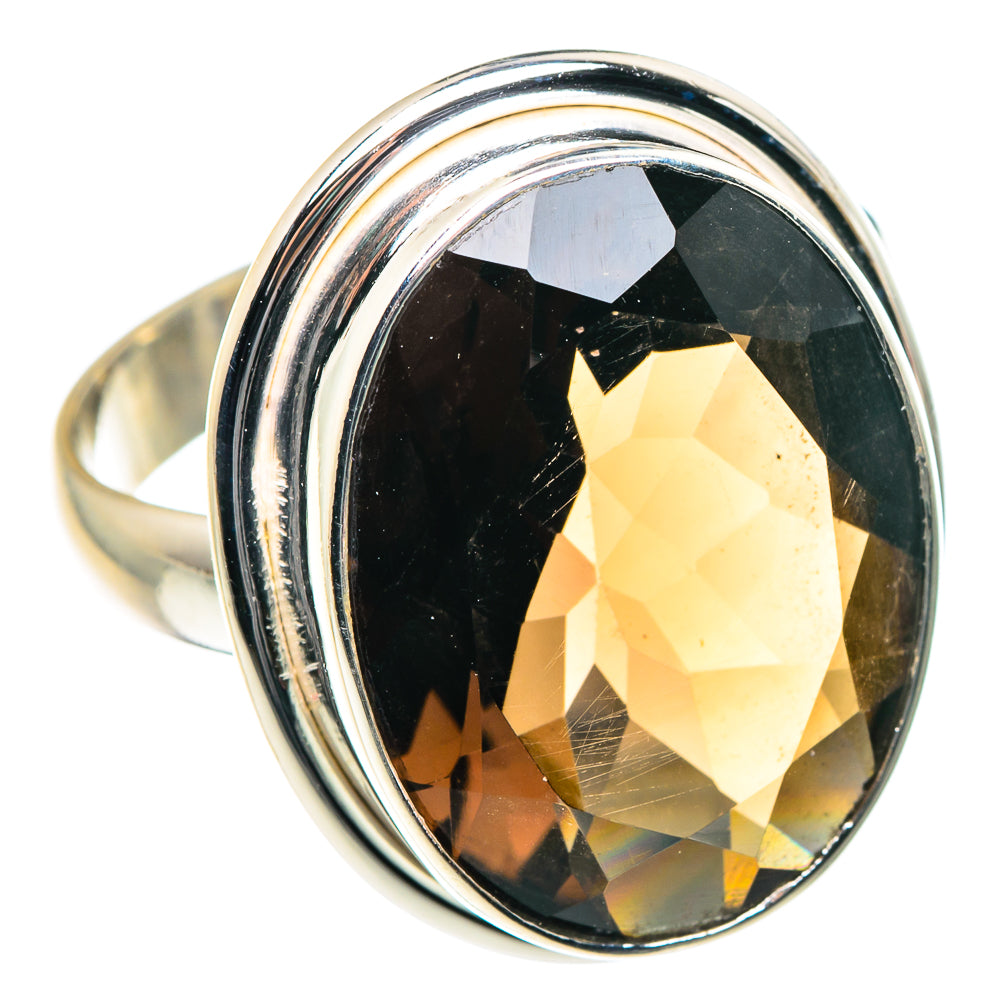 Smoky Quartz Rings handcrafted by Ana Silver Co - RING87761