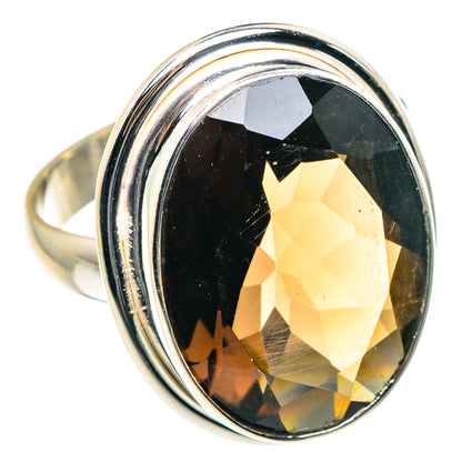 Smoky Quartz Rings handcrafted by Ana Silver Co - RING87761