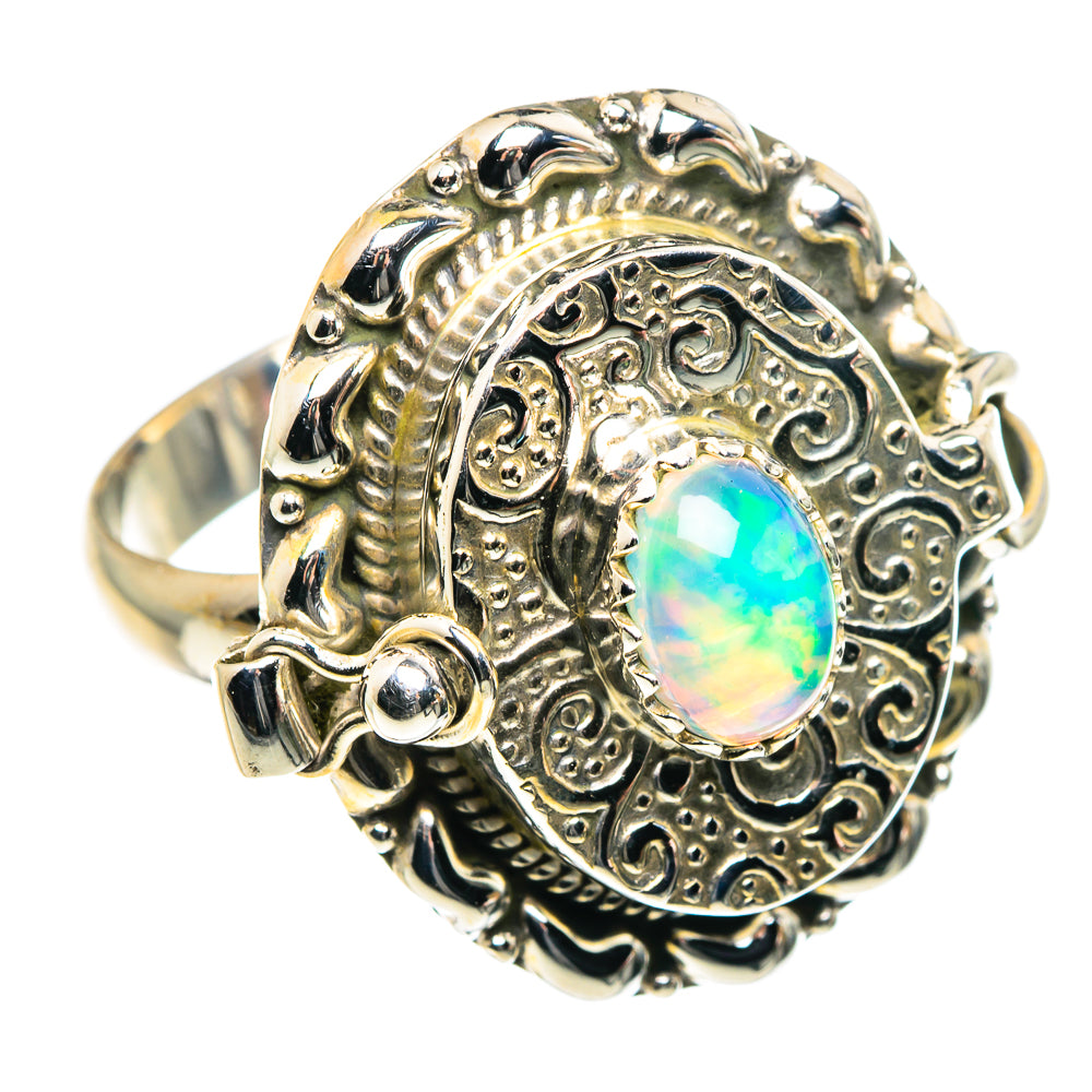 Ethiopian Opal Rings handcrafted by Ana Silver Co - RING87782