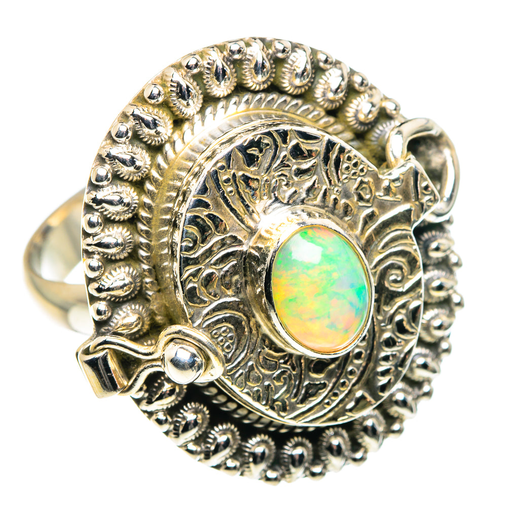 Ethiopian Opal Rings handcrafted by Ana Silver Co - RING87783