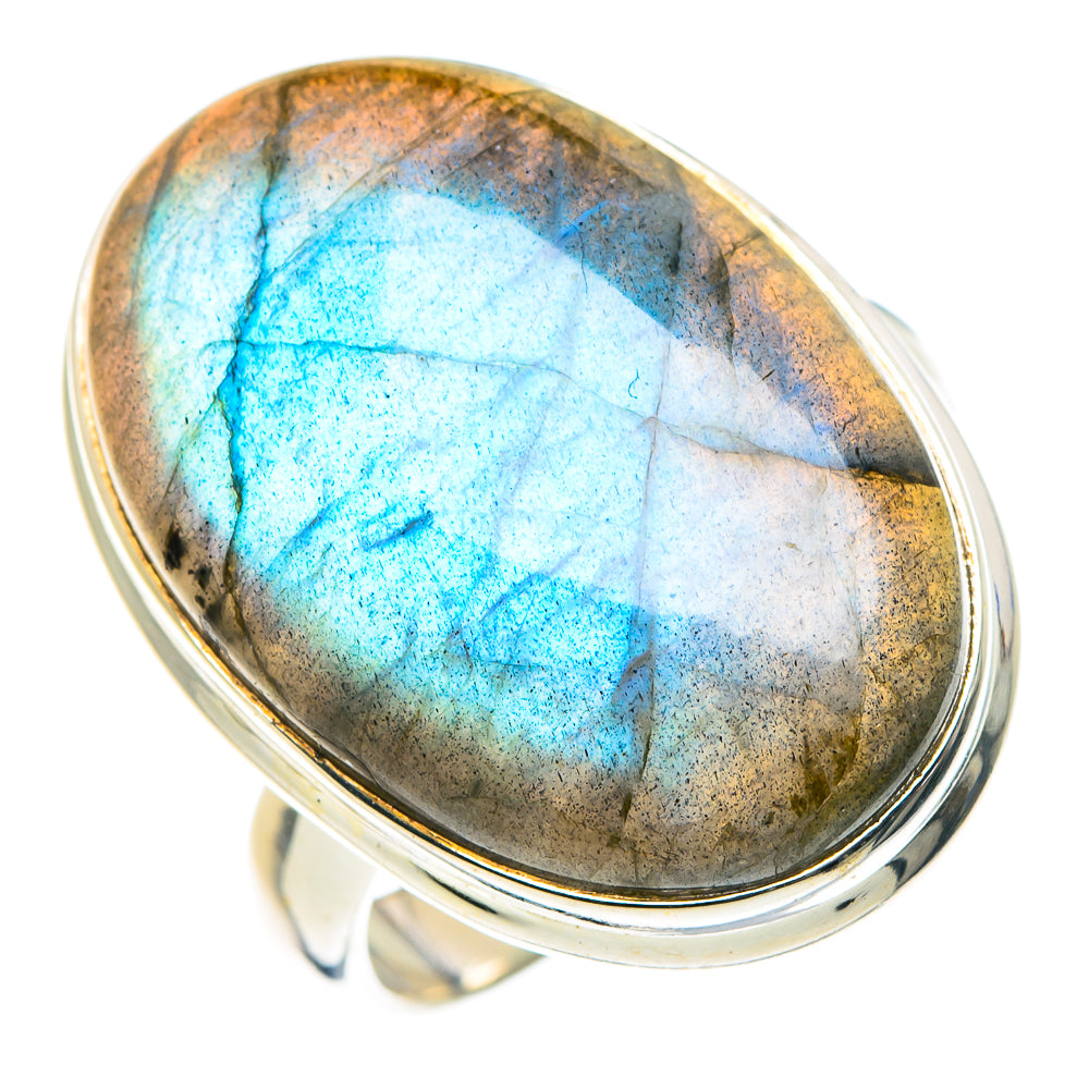 Labradorite Rings handcrafted by Ana Silver Co - RING87788