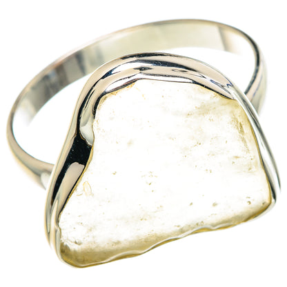 Libyan Desert Glass Rings handcrafted by Ana Silver Co - RING87800