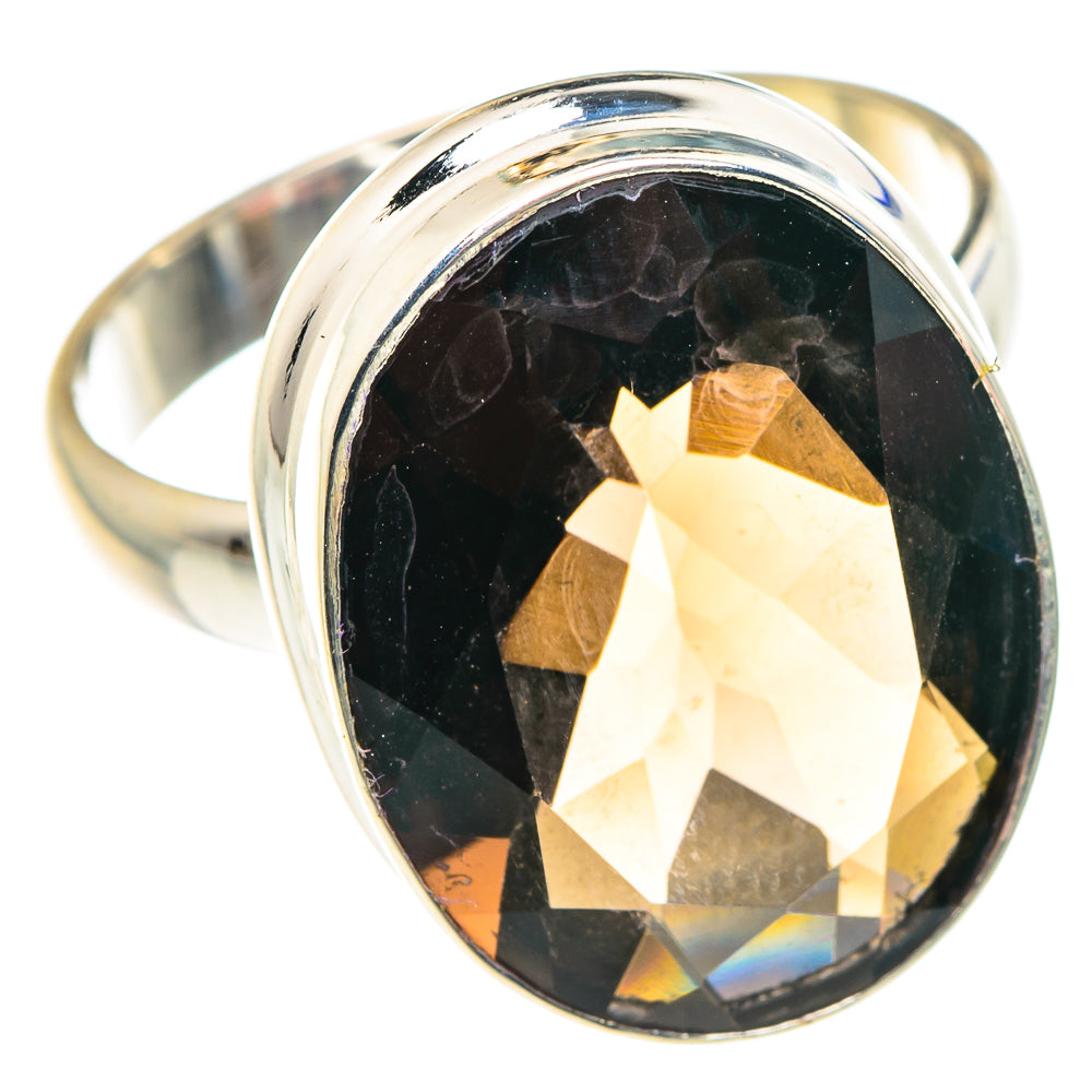 Smoky Quartz Rings handcrafted by Ana Silver Co - RING87811