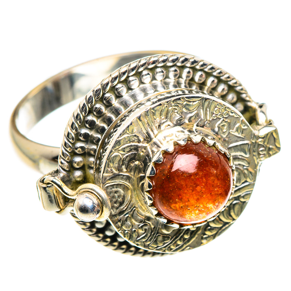 Sunstone Rings handcrafted by Ana Silver Co - RING87812