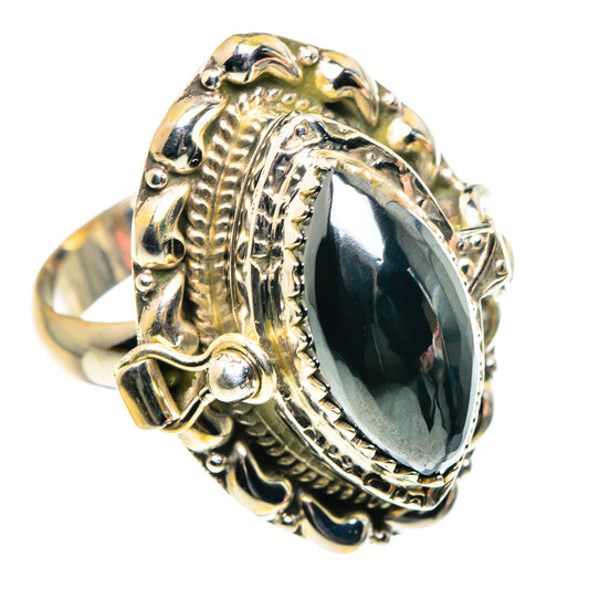Hematite Rings handcrafted by Ana Silver Co - RING87816