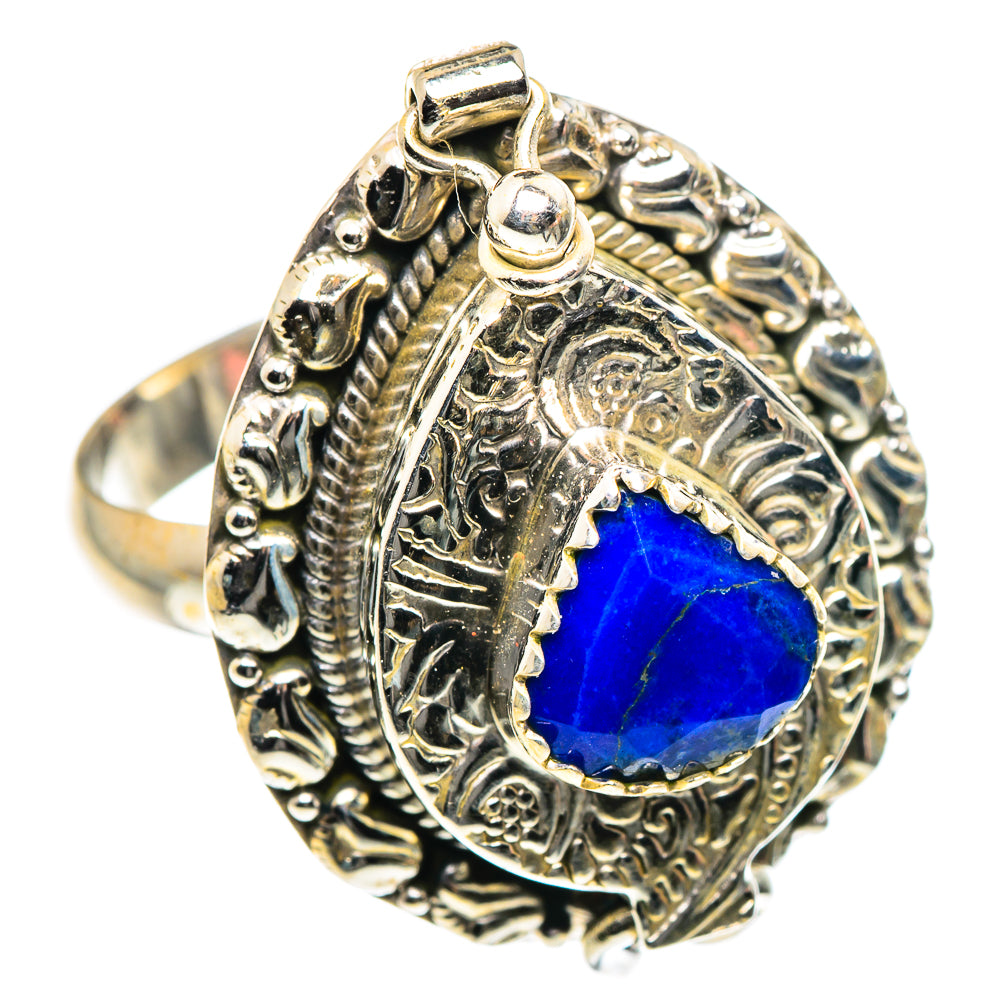 Lapis Lazuli Rings handcrafted by Ana Silver Co - RING87820