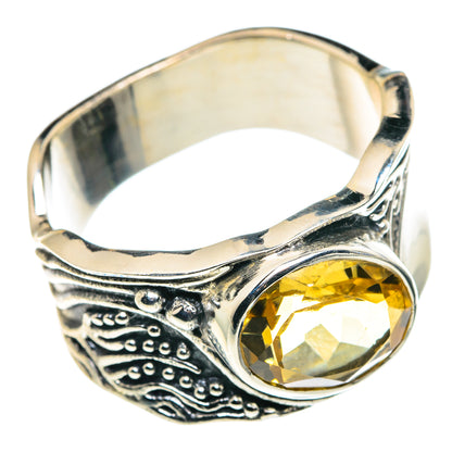 Citrine Rings handcrafted by Ana Silver Co - RING87834