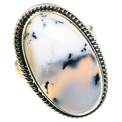 Dendritic Opal Rings handcrafted by Ana Silver Co - RING87845
