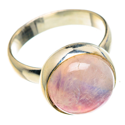 Pink Moonstone Rings handcrafted by Ana Silver Co - RING87857